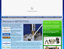 Tablet Screenshot of metrotool.co.za